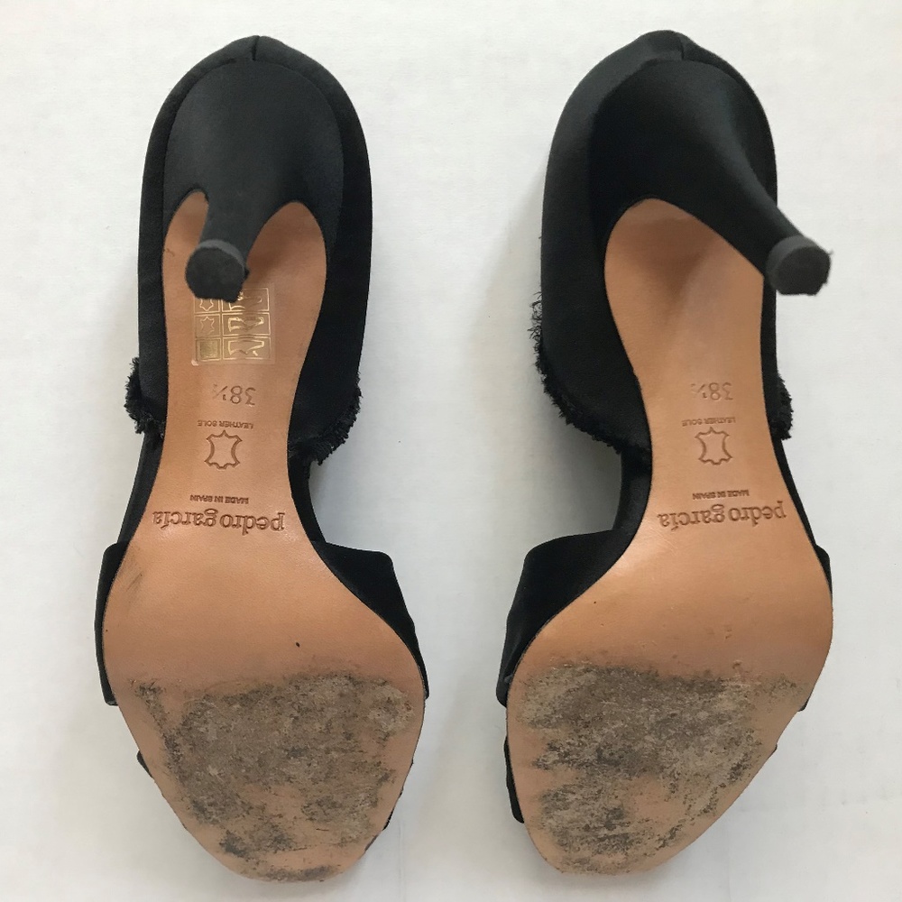 Pedro Garcia Black Damaris Heels - Picture 5 of 8